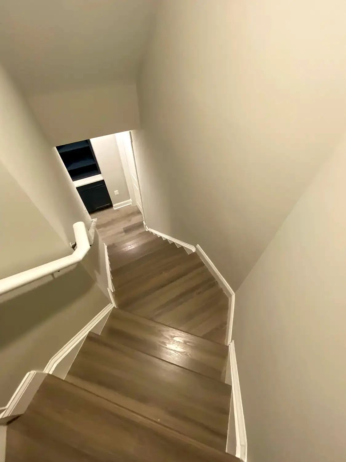 Finished-basement luxury vinyl, flooring project in Northern Virginia by HOM Design & Build, view 6