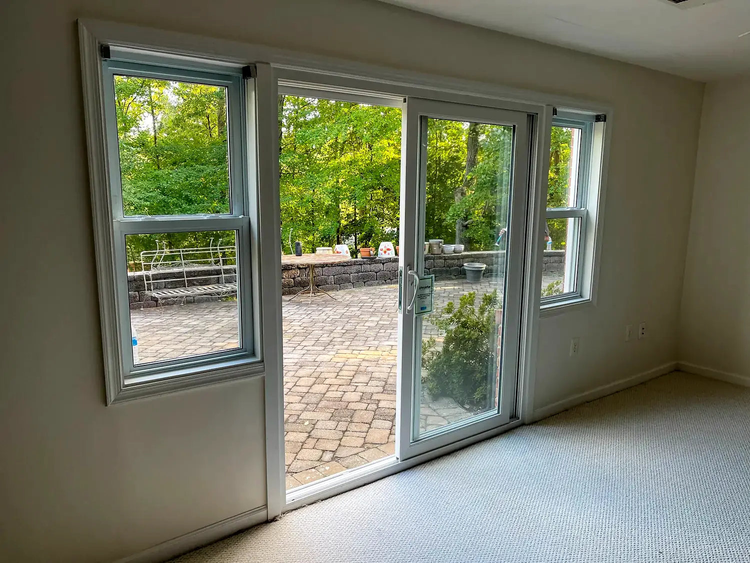 Interior-to-patio transformation, whole-home remodeling project in Northern Virginia by HOM Design & Build, view 4