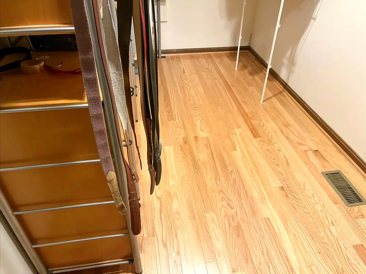 Hardwood bedroom and hallway, flooring project in Northern Virginia by HOM Design & Build, view 4